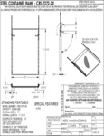 Vestil CRS-7272-20 Drawing Vestil CRS-7272-20 Drawing