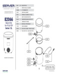 Diagram for Server SBW 86810 Warmer with Bottles