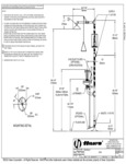 Haws 8330 Spec Sheet Drawing