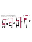 Holland Table and Chair Height Compatibility