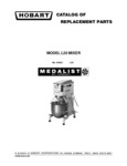 Medalist by Hobart L20 Parts Diagram Medalist by Hobart L20 Parts Diagram