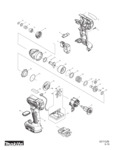 Makita Cordless Impact Driver Parts Breakdown Makita Cordless Impact Driver Parts Breakdown