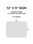 12" x 9" PLS