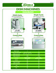 Noble Products Dish Machines Diagram