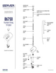 Parts list 86750