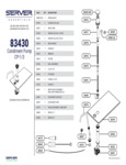 Parts list 83430 Parts list 83430