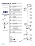 Parts list 84320 Parts list 84320