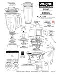 BB180, BB180S, NDG180 Parts Diagram