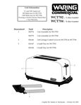 WCT702, WCT704 Parts Diagram