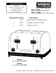 WCT708, WCT708C Parts Diagram