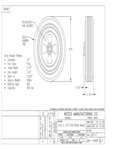 Wesco Solid Rubber Wheel 150698 Diagram