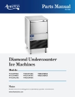 Diamond Undercounter Ice Machines Parts Manual