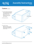 Avantco Dipping Cabinet Assembly Instructions