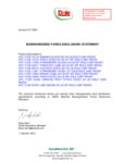 Dole ready cuts Bioengineered Statement