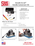 Doodle Scrub Handle Conversion Kit Instructions