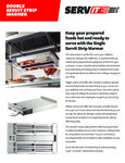 Double Servit Warmer Sell Sheet