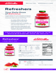 Dr. Smoothie Refresher Sell Sheet