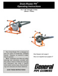 drain rooter instructions
