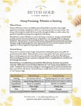 Dutch Gold Honey Processing