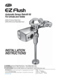 E-Z Flush Installation