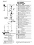 ECOS_Flushometers parts list ECOS_Flushometers parts list