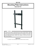 Elkay MLP100 Installation Instructions Elkay MLP100 Installation Instructions