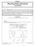 Elkay MPW200 Installation Instructions