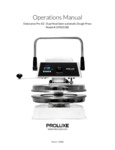 Endurance Pro X2 - DP2010SE - Operations Manual