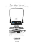 Endurance X1M - DP1100M - Operations Manual