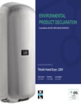 Enivornmental Product Declaration Thin Air Excel Dryer