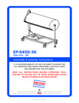 EP-6450-36_Full Instruction Booklet_5.5 x 8.5_(Parts List)_spread