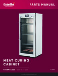 Estella Equipment Meat Curing Cabinet Parts Manual Estella Equipment Meat Curing Cabinet Parts Manual