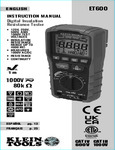 ET600 manual ET600 manual
