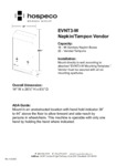 EVNT3-W Mounting Template