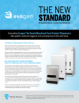 Evogen® No-Touch Menstrual Care Product Dispensers Sell Sheet