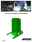 Valley Craft 1,500 lb. Single-Stage Portable Drum Dumper Manual