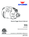 F8/F16 Fogger Manual