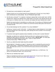 Frequently Asked Questions