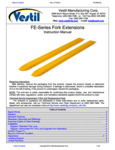 FE-Series Fork Extensions Manual
