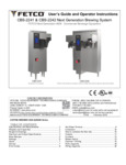 COFFEE BREWER TALL user guide