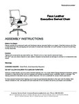FF GO-21111B-BK-BK-GG Assembly Instructions FF GO-21111B-BK-BK-GG Assembly Instructions