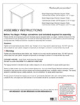 FF MK-ME088007-GG Assembly Instructions