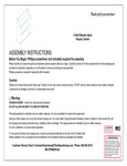FF MK-STR800H-GG Assembly Instructions