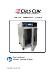 Cres Cor HH-EX Service Manual