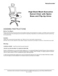 Flash Furniture BL-X-5H Assembly Instructions