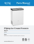 Fliptop Ice Cream Freezer 360ICF4 Parts Manual