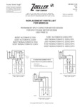 automatic sewage pump parts list