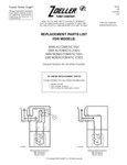 Zoeller 98-0001 Automatic Effluent Pump - 115V parts list Zoeller 98-0001 Automatic Effluent Pump - 115V parts list