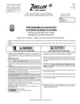 Preassembled Sewage System with 18" x 30" Basin - 115V instructions