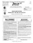 Zoeller drain pump instructions